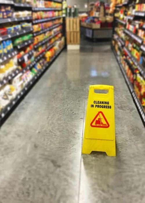 caution sign